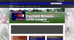 Desktop Screenshot of fairfieldatlanticlittleleague.org